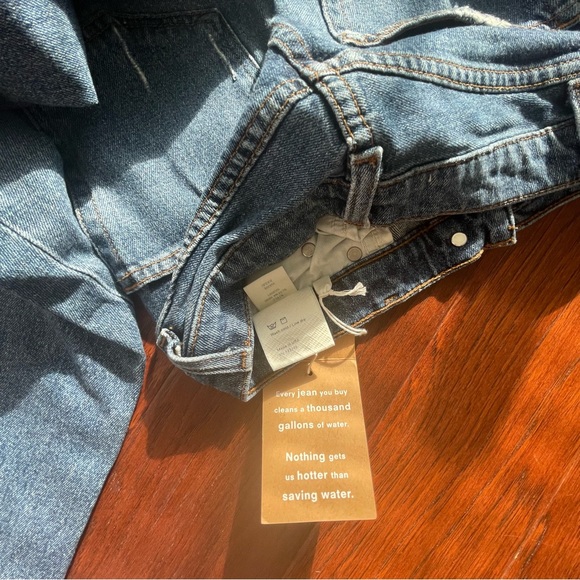 NWT REFORMATION Serena High Waist Skinny Jeans In Kasai - Size 24 (orig $98) - Picture 6 of 6